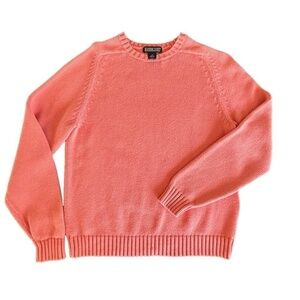 Lands' End pullover crewneck knit sweater size small